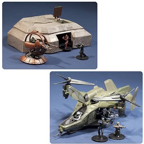 Halo Micro Ops Series 1 Large Carded Mini Figures Case