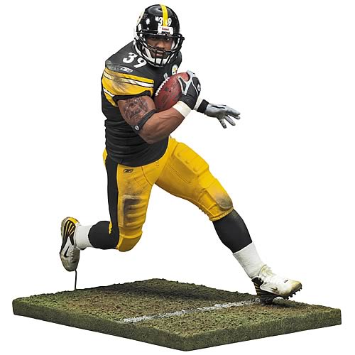 NFL 2008 Wave 1 Willie Parker Action Figure