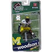 NCAA Football Ser. 3 Charles Woodson Collector Level Figure