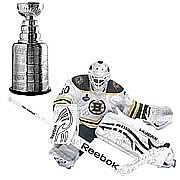 NHL Series 29 Tim Thomas with Stanley Cup Figure