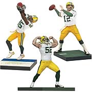 NFL Green Bay Packers Championship Figure 3-Pack