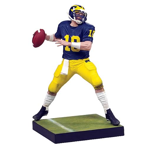 NCAA College Football Series 1 Tom Brady Action Figure, Sports: Football, Action Figures, McFarlane Toys