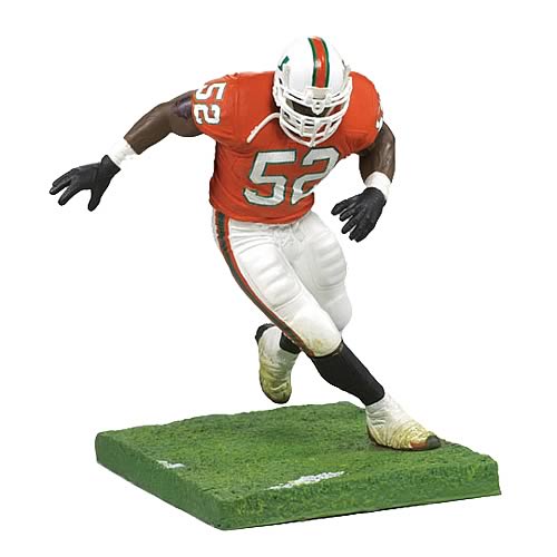 NCAA College Football Series 1 Ray Lewis Action Figure