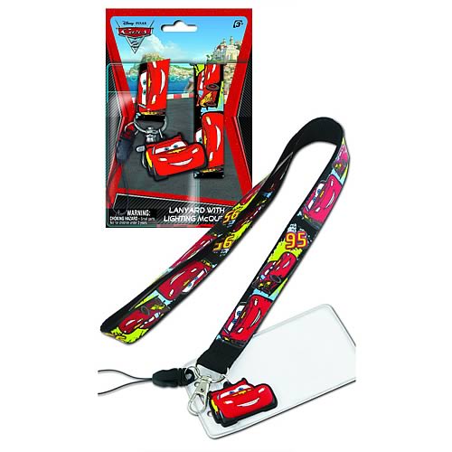 Cars 2 Lightning McQueen Lanyard