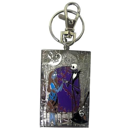 NBX Jack, Sally, Mayor and Zero Color Pewter Key Chain