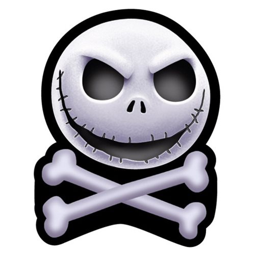 Nightmare Before Christmas Jack Crossbones Magnet