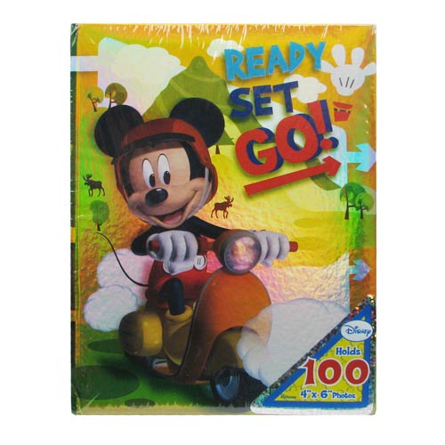 Mickey Mouse Ready Set Go! Small Photo Album
