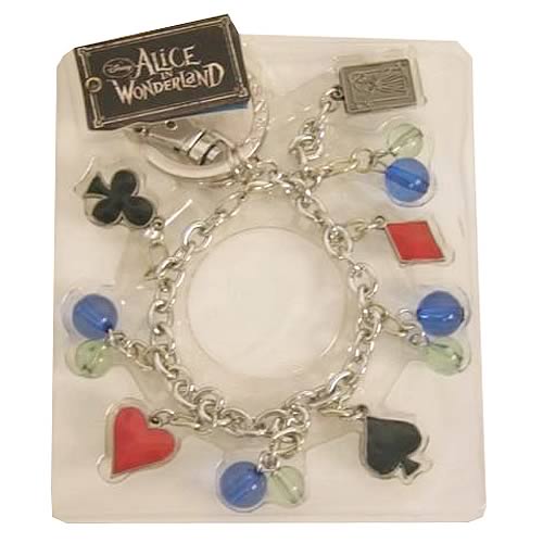 Alice in Wonderland Red Queen Bracelet Key Chain