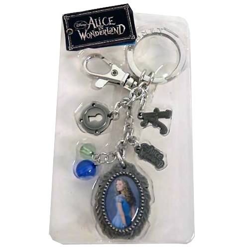 Alice in Wonderland Alice Pewter Charms Key Chain