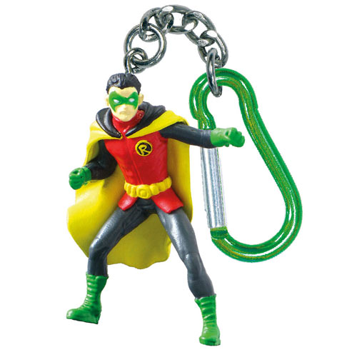 Batman Robin DC Comics Mini-Figure Key Chain