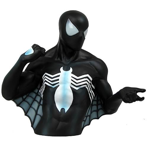 Spider-Man Black Costume Bust Bank