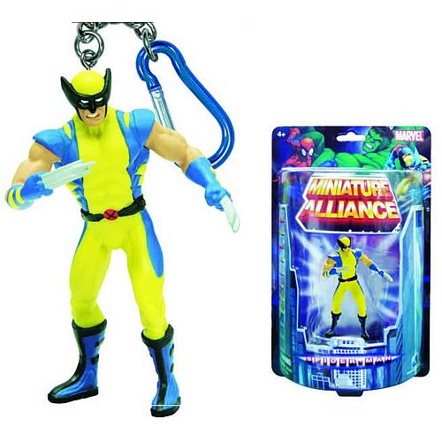 X-Men Wolverine Miniature Alliance Mini-Figure Keychain