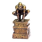 Spider-Man Metal Bronze Finish Statue