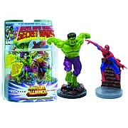 Marvel Secret Wars Spider-Man and Hulk Statues