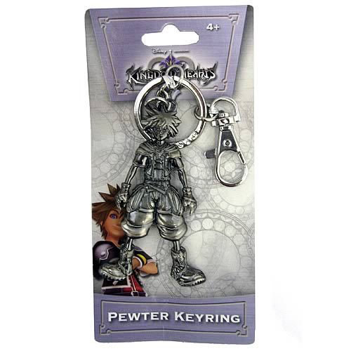 Kingdom Hearts Sora Pewter Key Chain