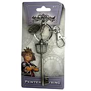 Kingdom Hearts Sora's Sword Pewter Key Chain