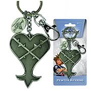 Kingdom Hearts Heartless Pewter Key Chain