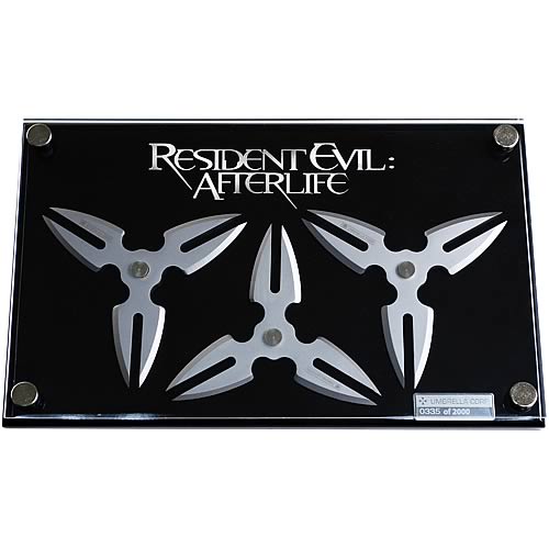Resident Evil Alice Throwing Stars Prop Replica