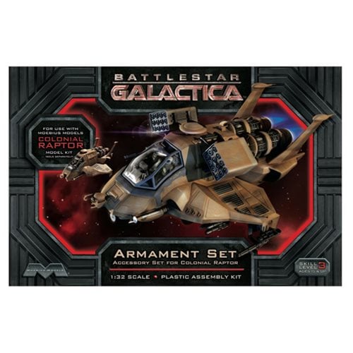 Battlestar Galactica Raptor Armament 1:32 Scale Model Kit