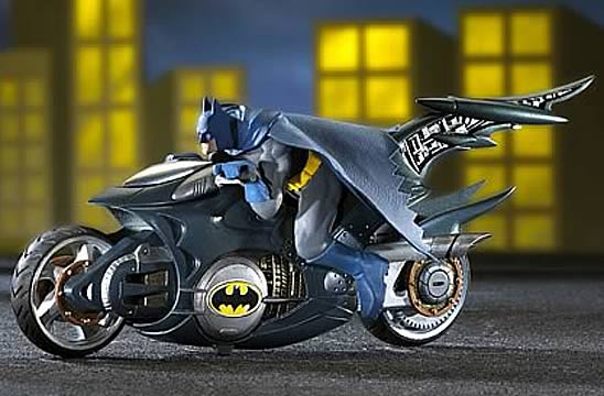 Batcycle with Batman Figure