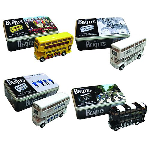 Beatles Die-Cast Bus Tin Series 1 Set