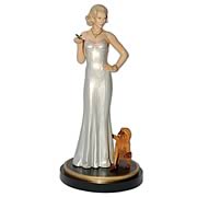 Golden Compass Mrs. Coulter with the Golden Monkey Statue
