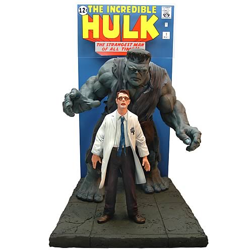 Incredible Hulk Comic Book Cover Scene Replica
