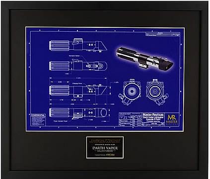 Darth Vader Saber Blueprint