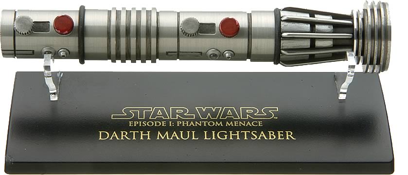 Star Wars Damaged Darth Maul 12 Scale Saber Replica