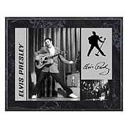 Elvis Presley 1950s On Stage 8x10 Plaque