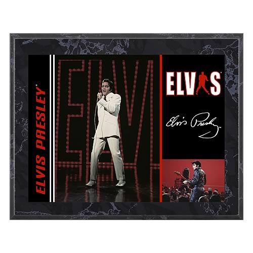 Elvis Presley 1968 Special 8x10 Plaque