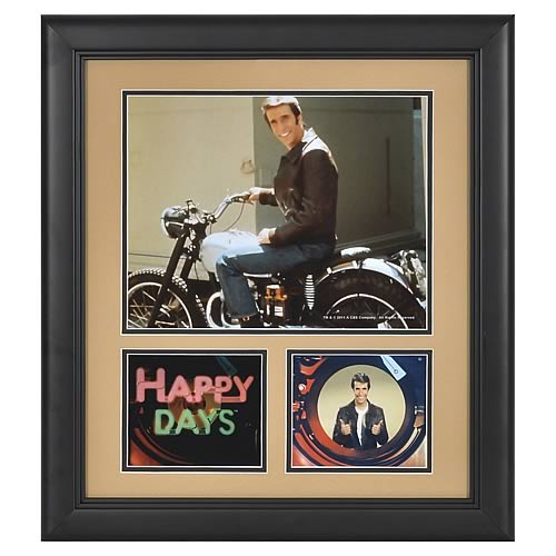 Happy Days Fonzie Framed Presentation