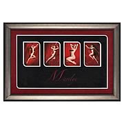 Marilyn Monroe Red Velvet Framed Photos