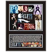 Elvis Presley 75th Birthday Plaque