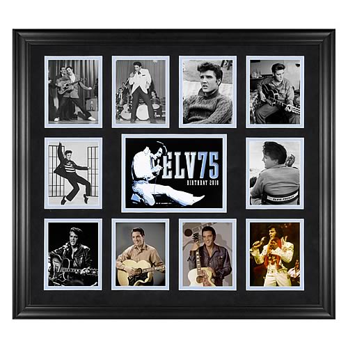 Elvis Presley 75th Birthday Framed Photo