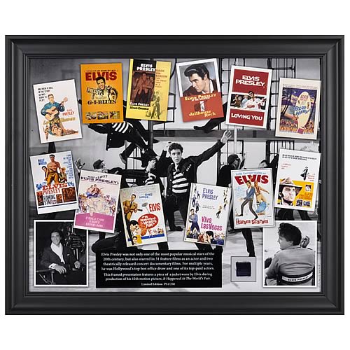 Elvis Presley in Hollywood Framed Collectible
