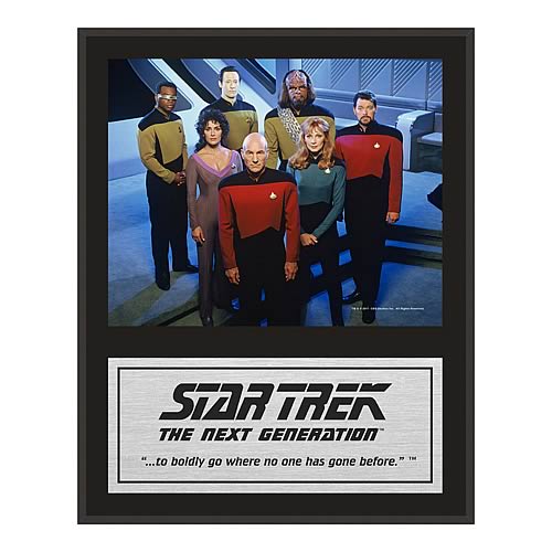 Star Trek The Next Generation Crew Series 2 Framed Photo