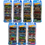 Hot Wheels 5-Car Pack Assortment Case