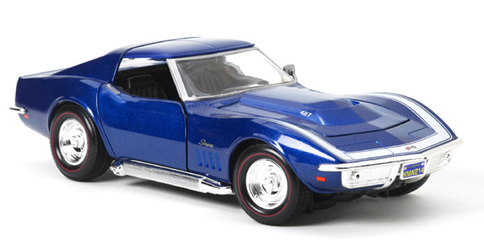 1969 Corvette, Metallic Blue