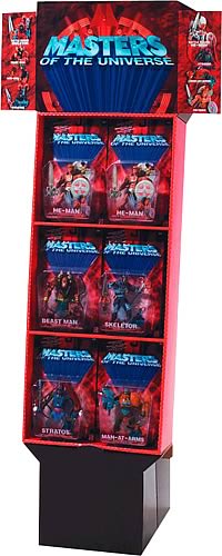 Masters of The Universe Action Figure Floor Display