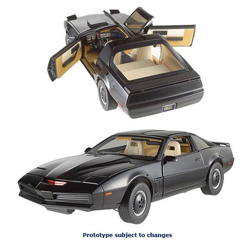 Knight Rider KITT w/ Voicebox 1:18 Scale Hot Wheels Elite