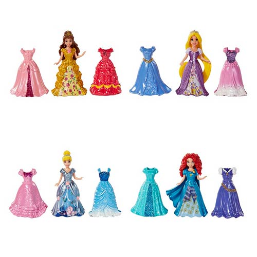 Disney Princesses Little Kingdom MagiClip Fashion Dolls