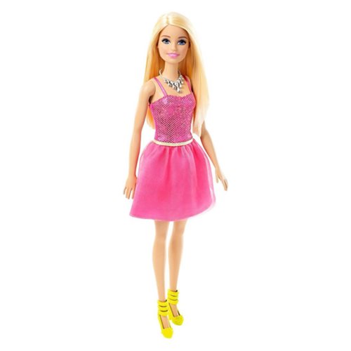 Barbie Glitz Pink Dress Doll