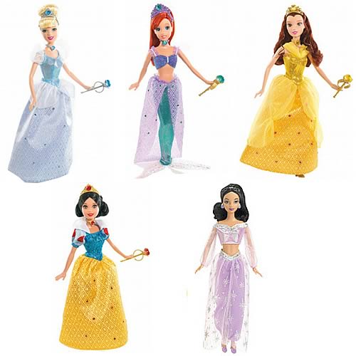 Disney Shimmer Princess Dolls Wave 1 Revision 1 Case