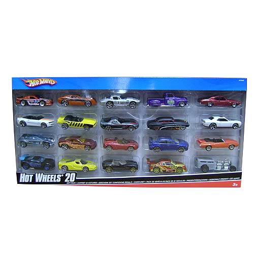 Hot Wheels Die-Cast Vehicles 20-Pack