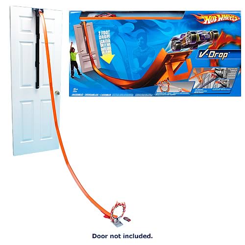Hot Wheels V-Drop Super Velocity Track Playset