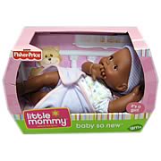 Little Mommy Newborn Nursery African American Doll