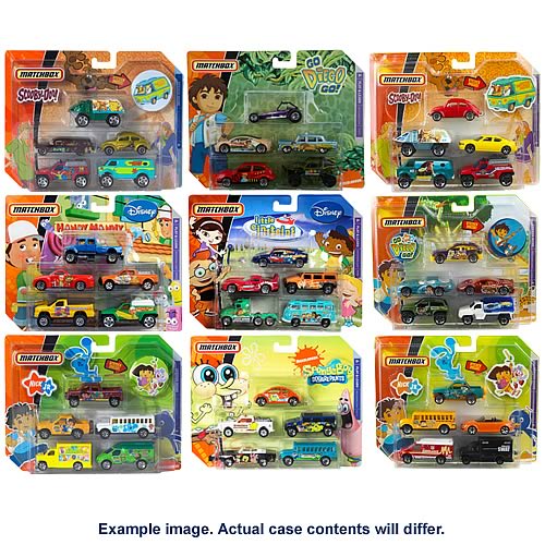 Matchbox TV 5-Pack Vehicles Wave 7 Case