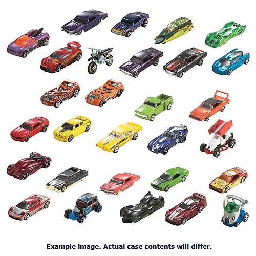 Hot Wheels 2012 Wave 1 Rev 1 Basic Car Assortment Case