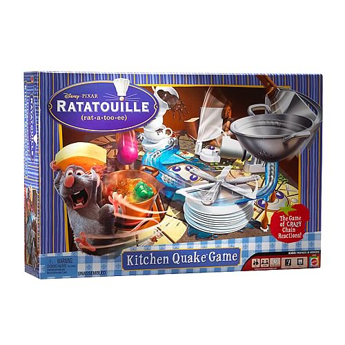 Pixar Ratatouille Remy Kitchen Quake Game